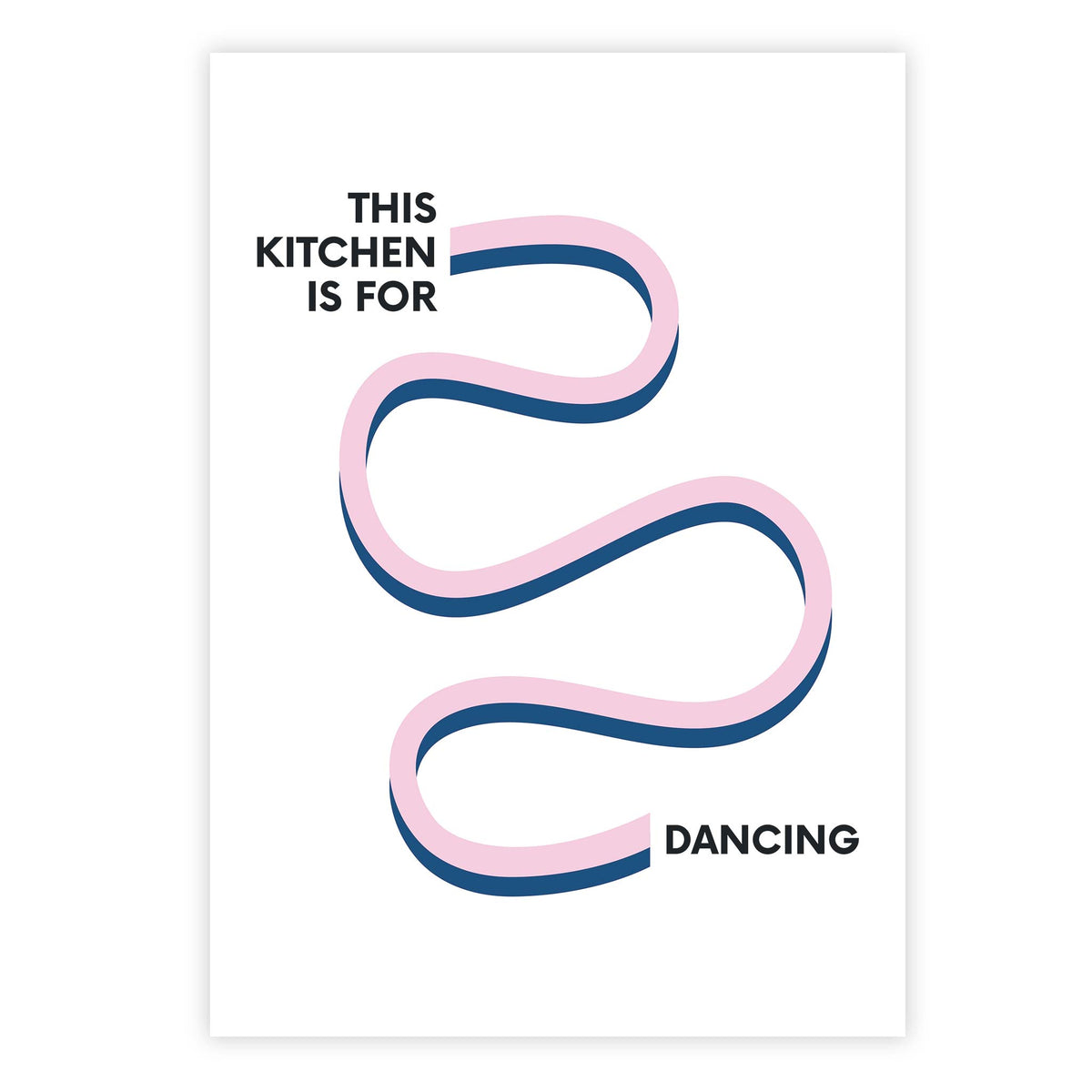 This kitchen is for dancing