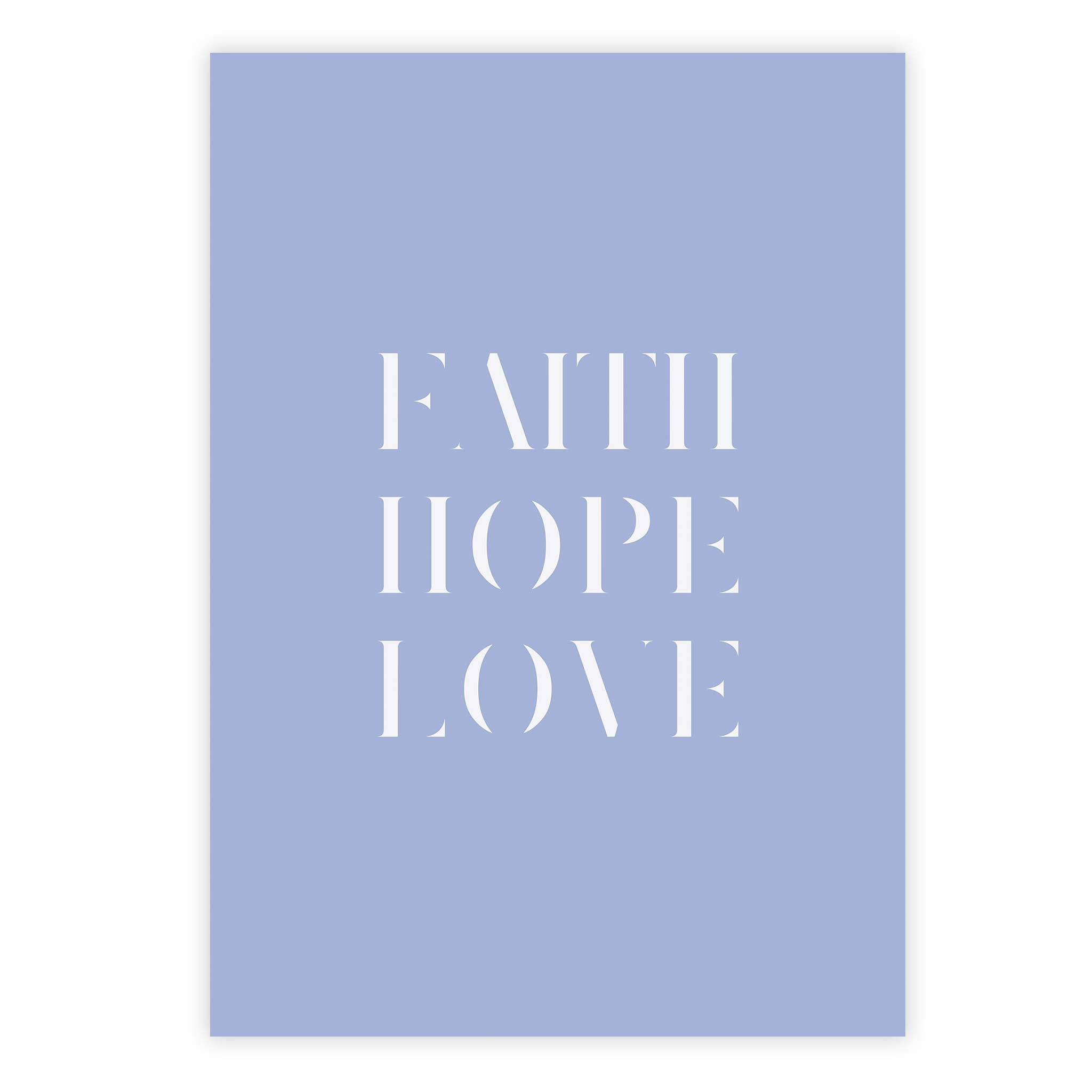 Faith hope love