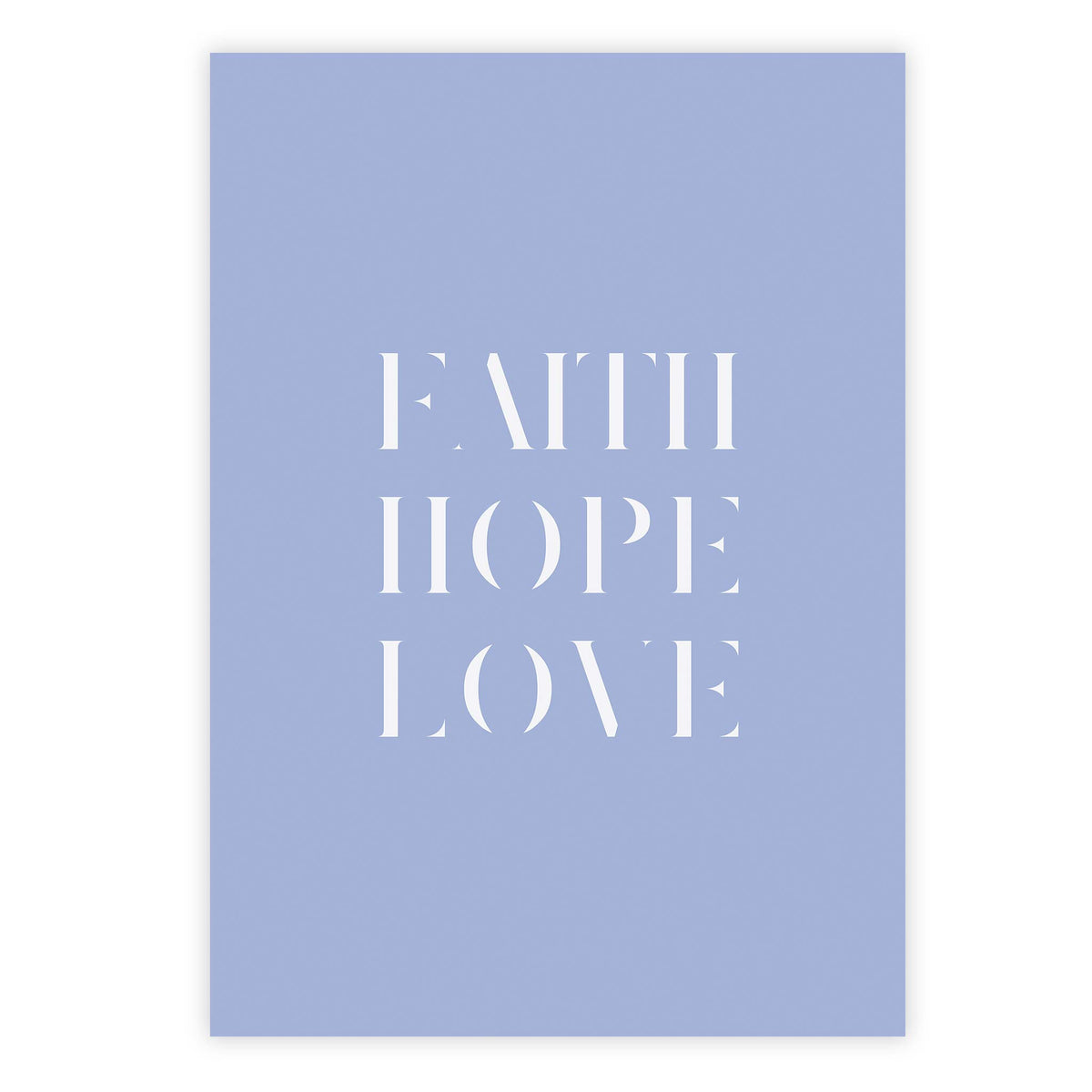 Faith hope love