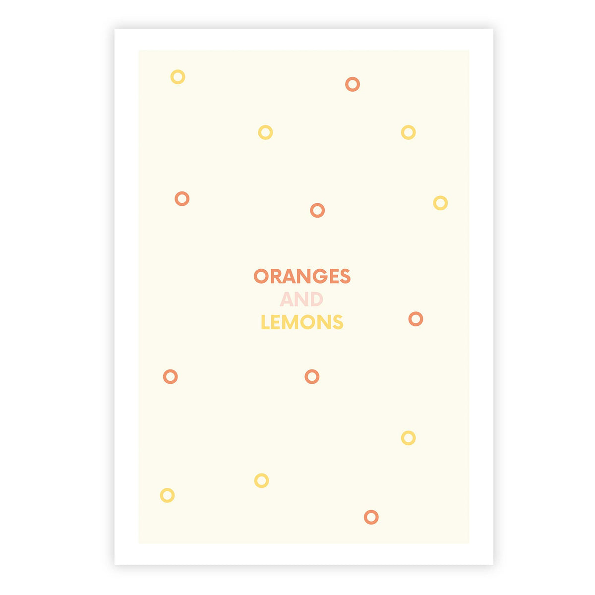 Oranges and lemons