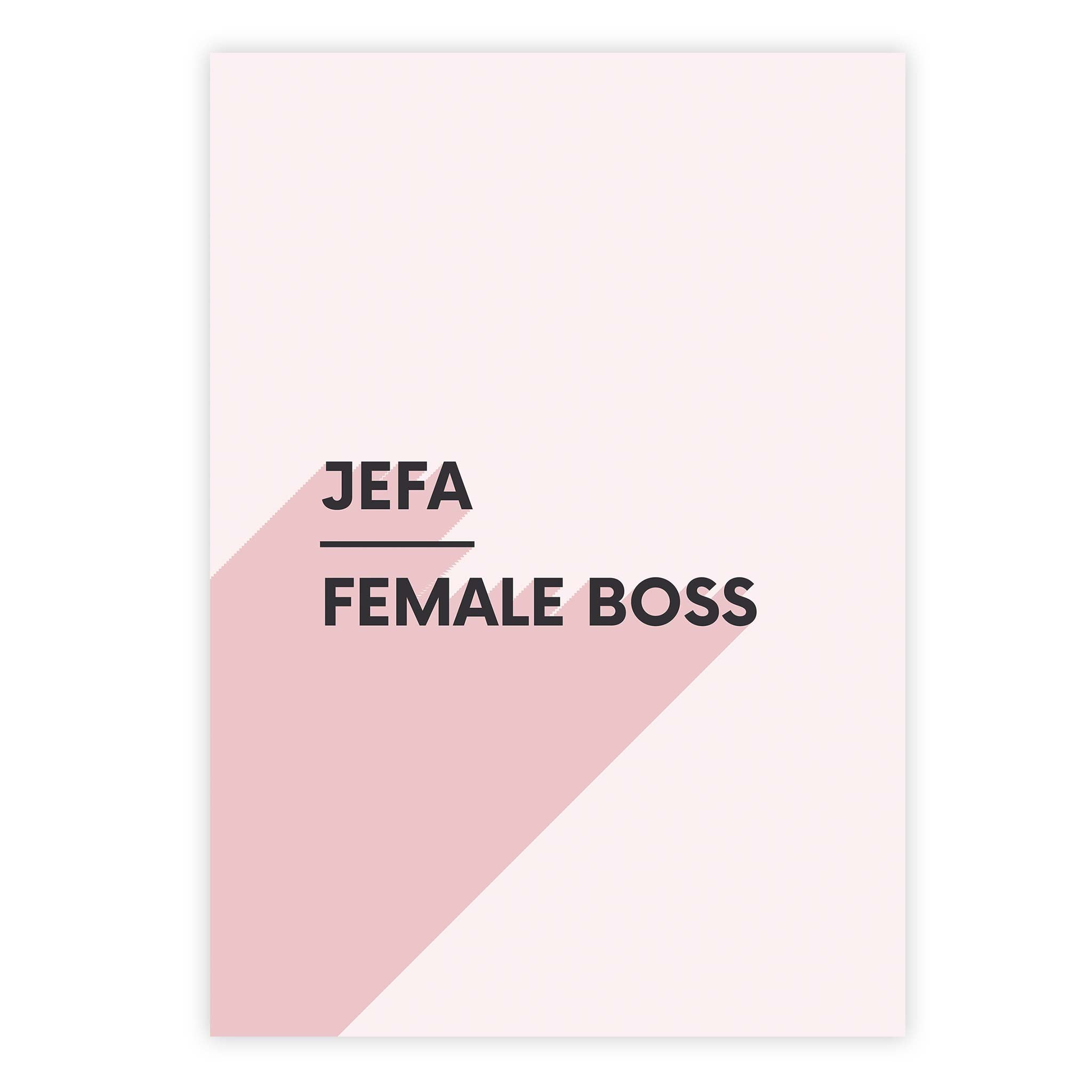 Jefa - female boss