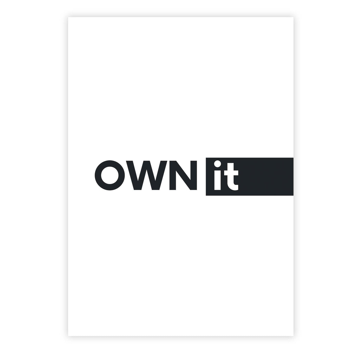 OWN it