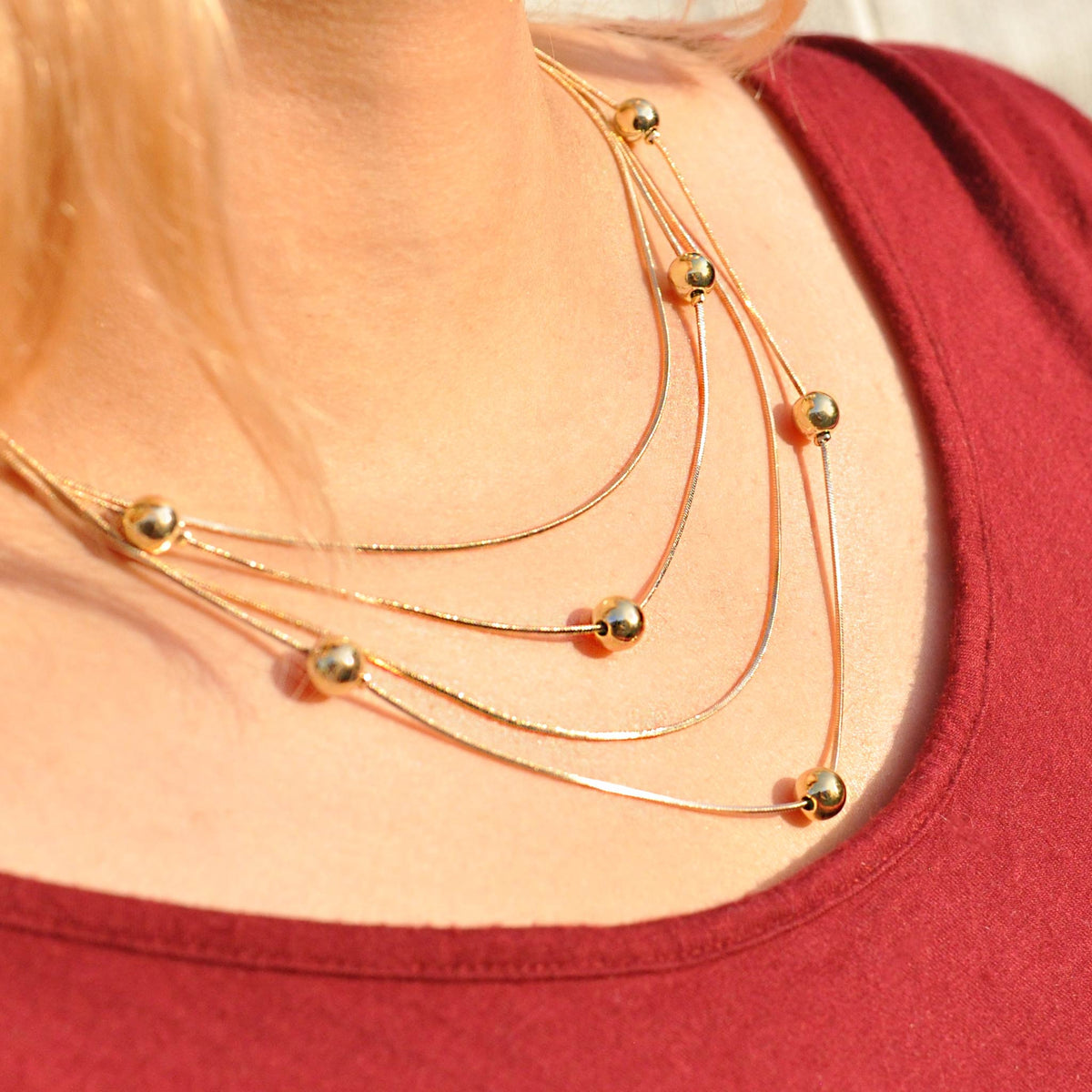 Nicole Gold Necklace