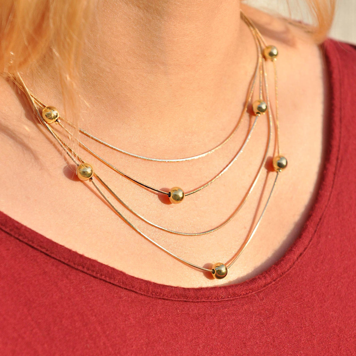 Nicole Gold Necklace