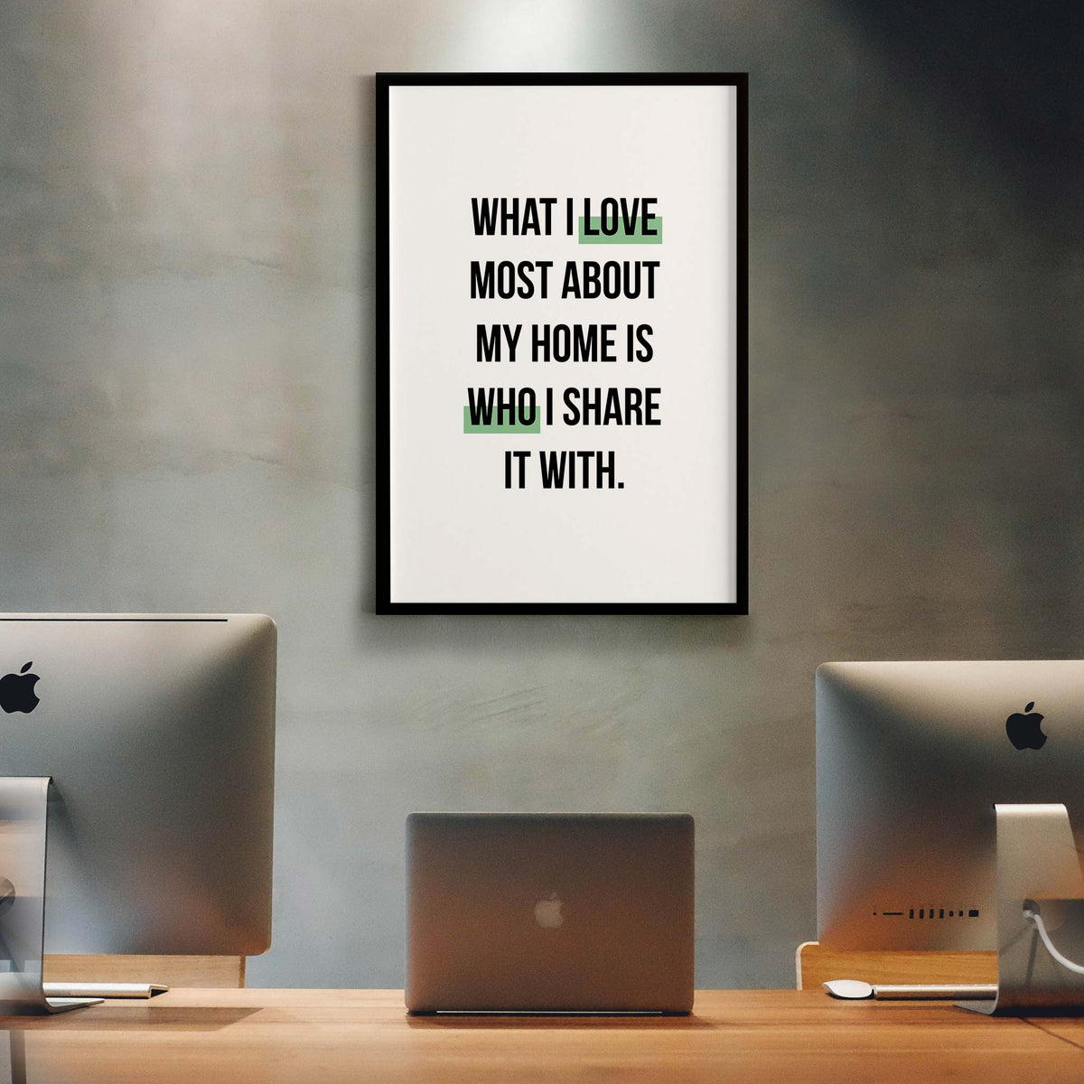 What I love most about my home is who I share it with