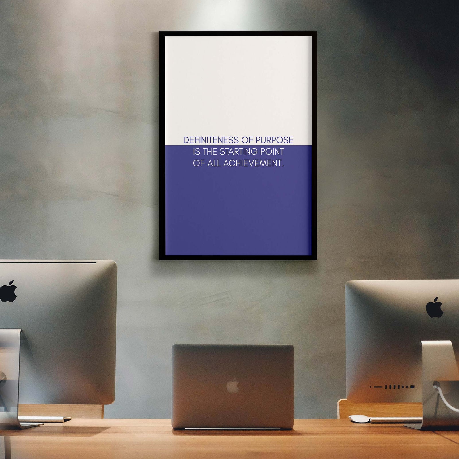 Definiteness of purpose is the starting point of all achievement