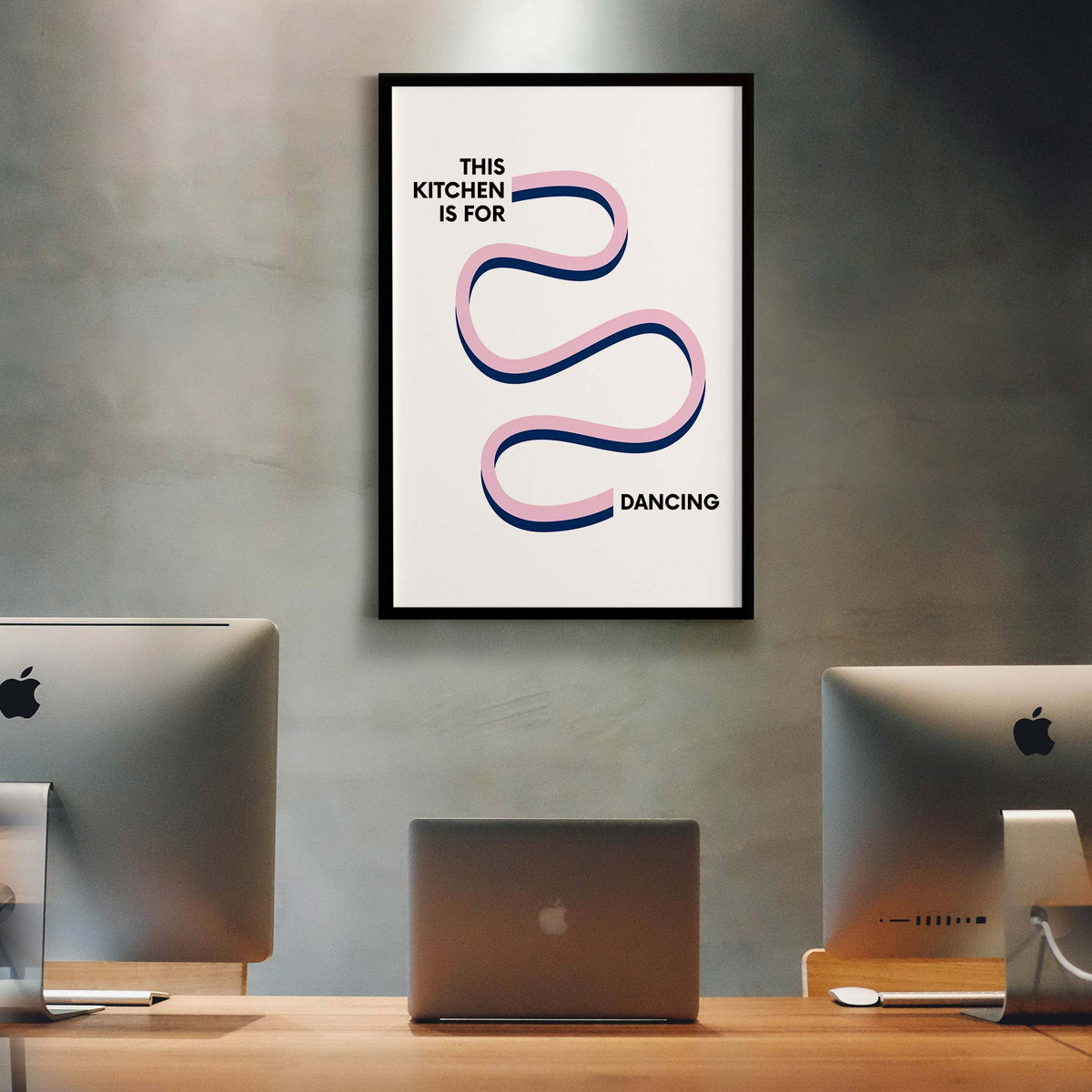 This kitchen is for dancing