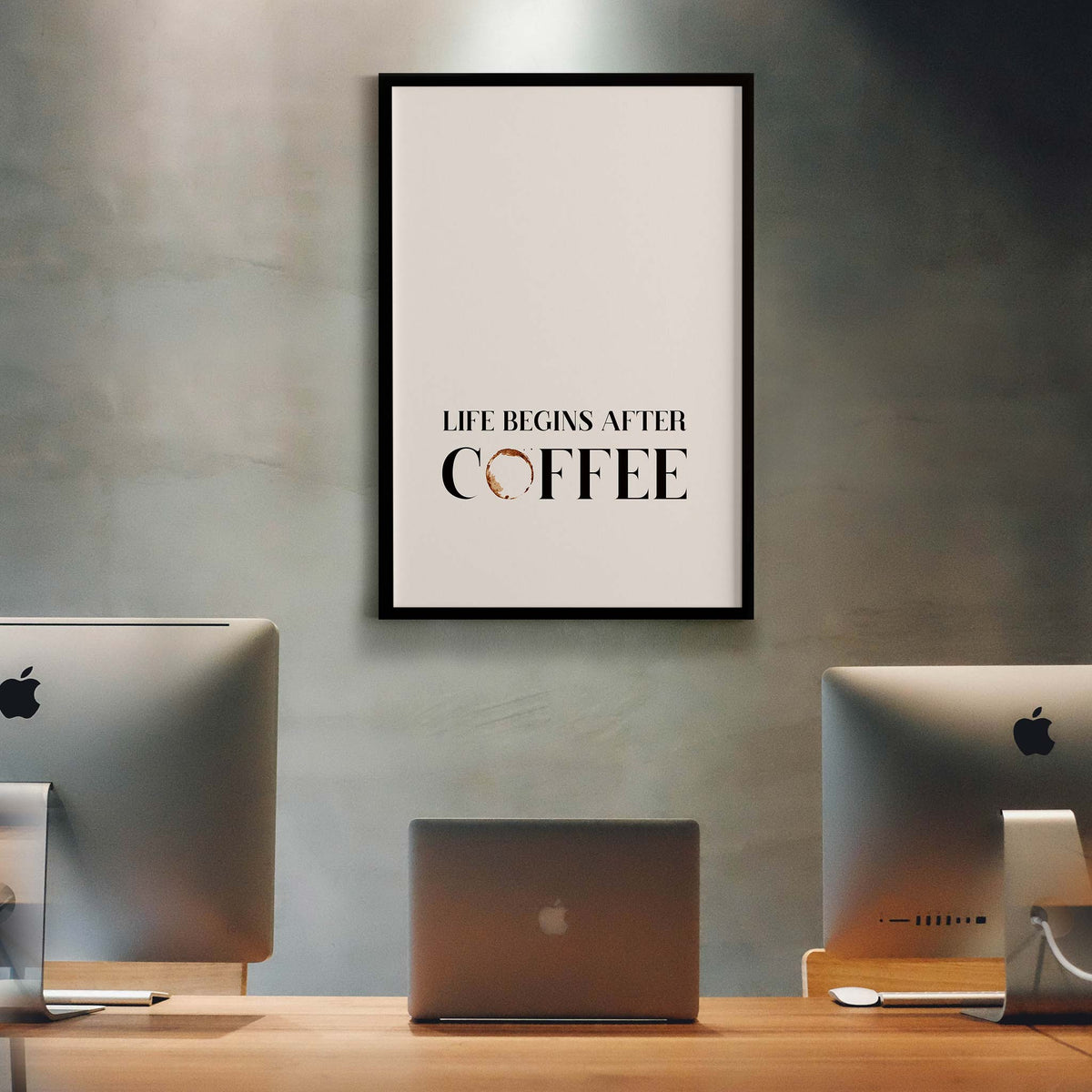 Life begins after coffee