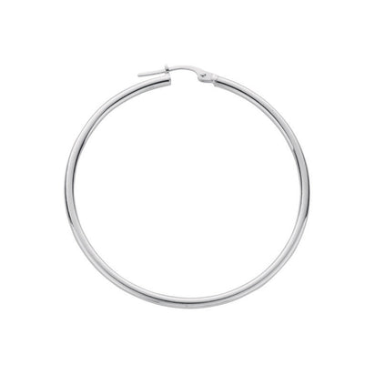 Silver Hoop Earrings