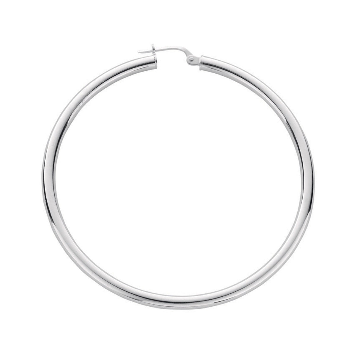 Silver Hoop Earrings