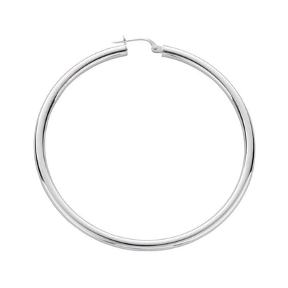 Silver Hoop Earrings