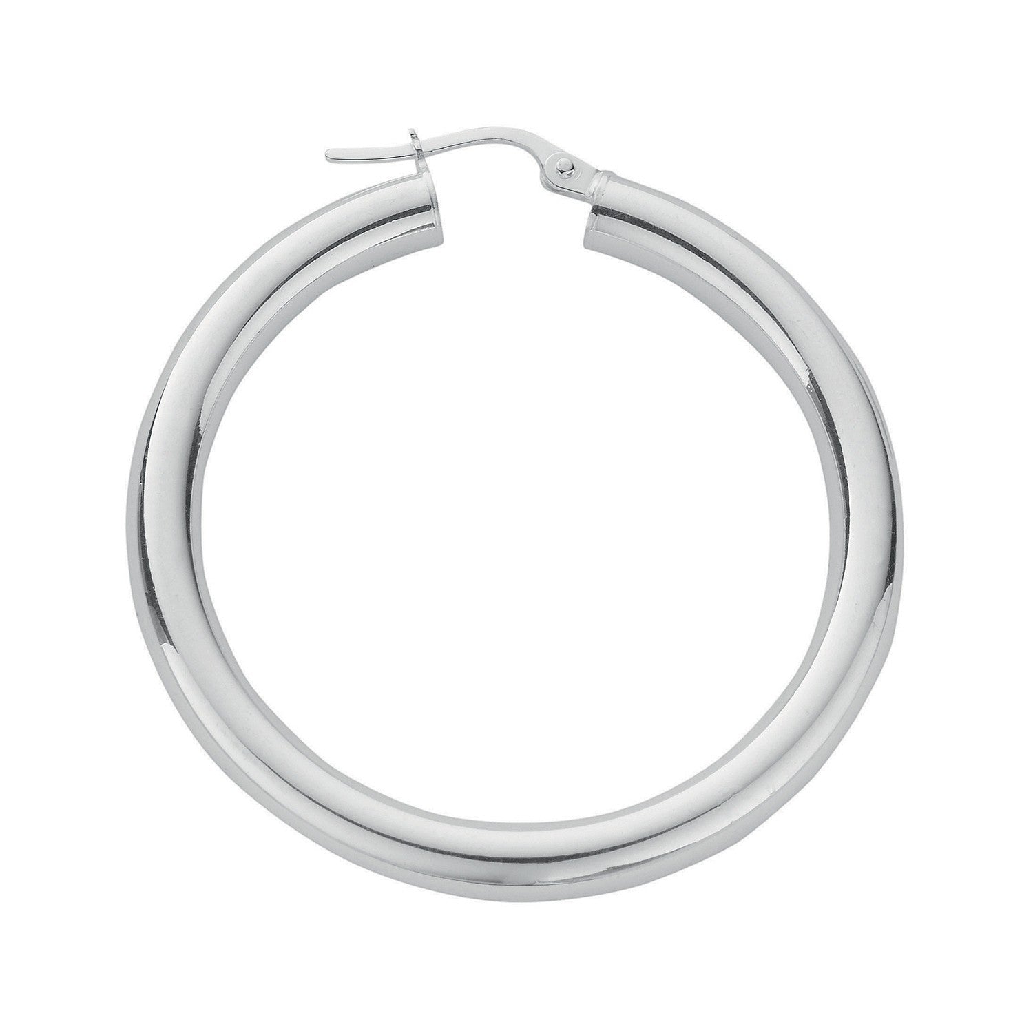 Silver Hoop Earrings