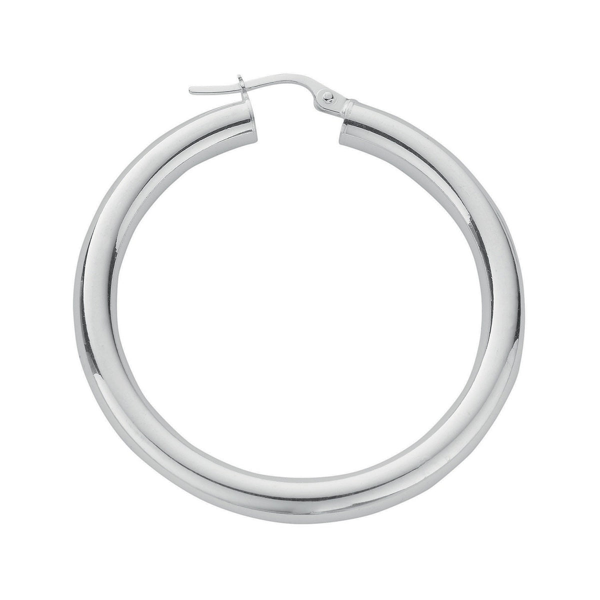Silver Hoop Earrings
