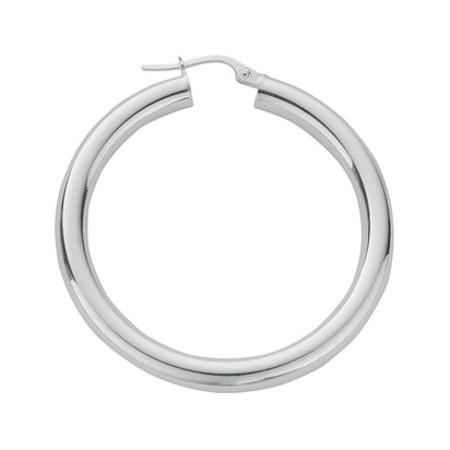 Silver Hoop Earrings