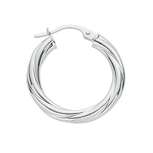 Twist Hoop Earrings