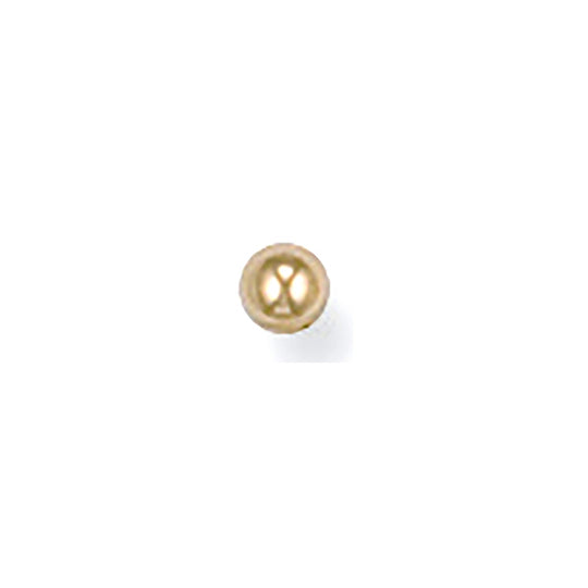 Yellow Gold 3mm Ball Nose Stud