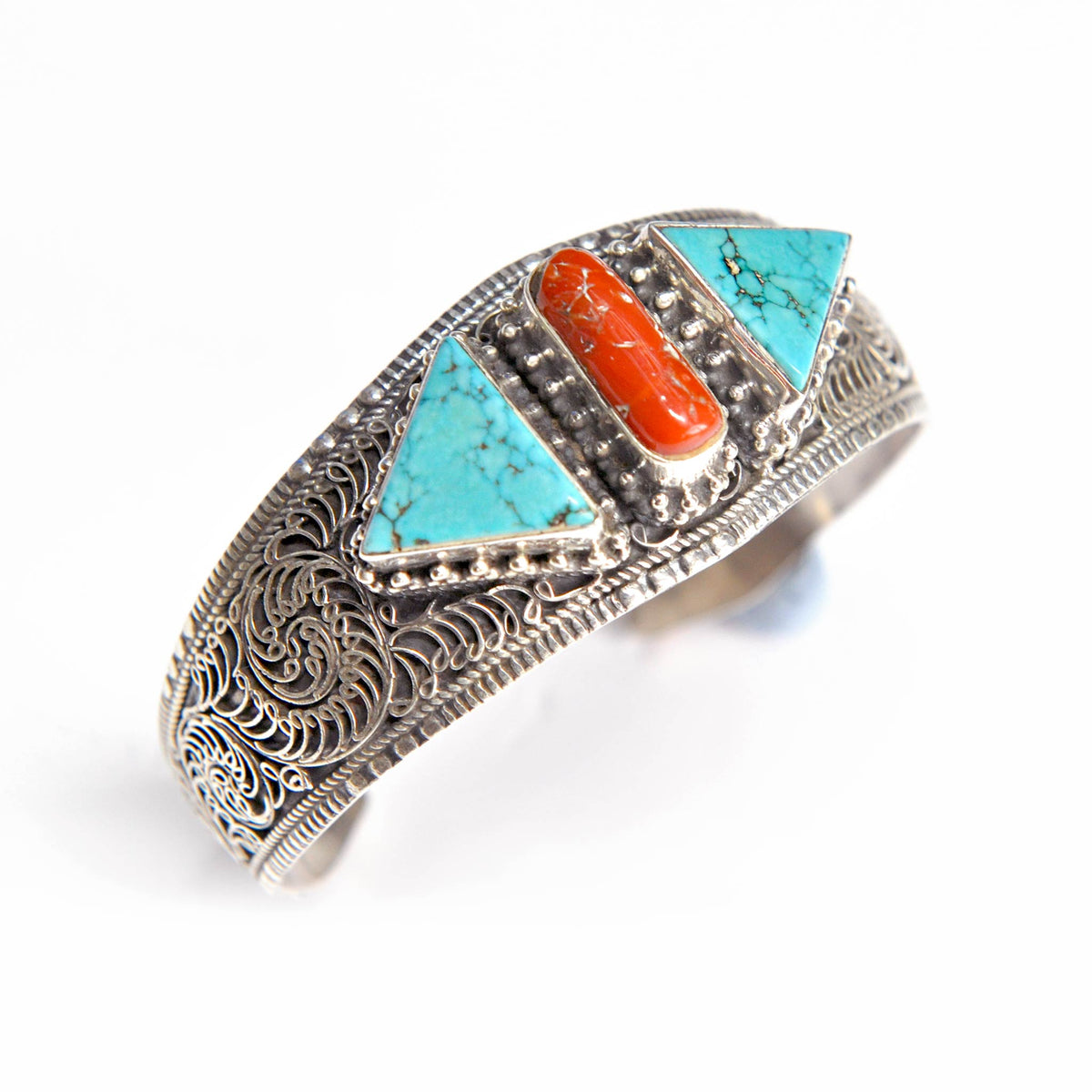 Vintage Silver Bangle Bracelet