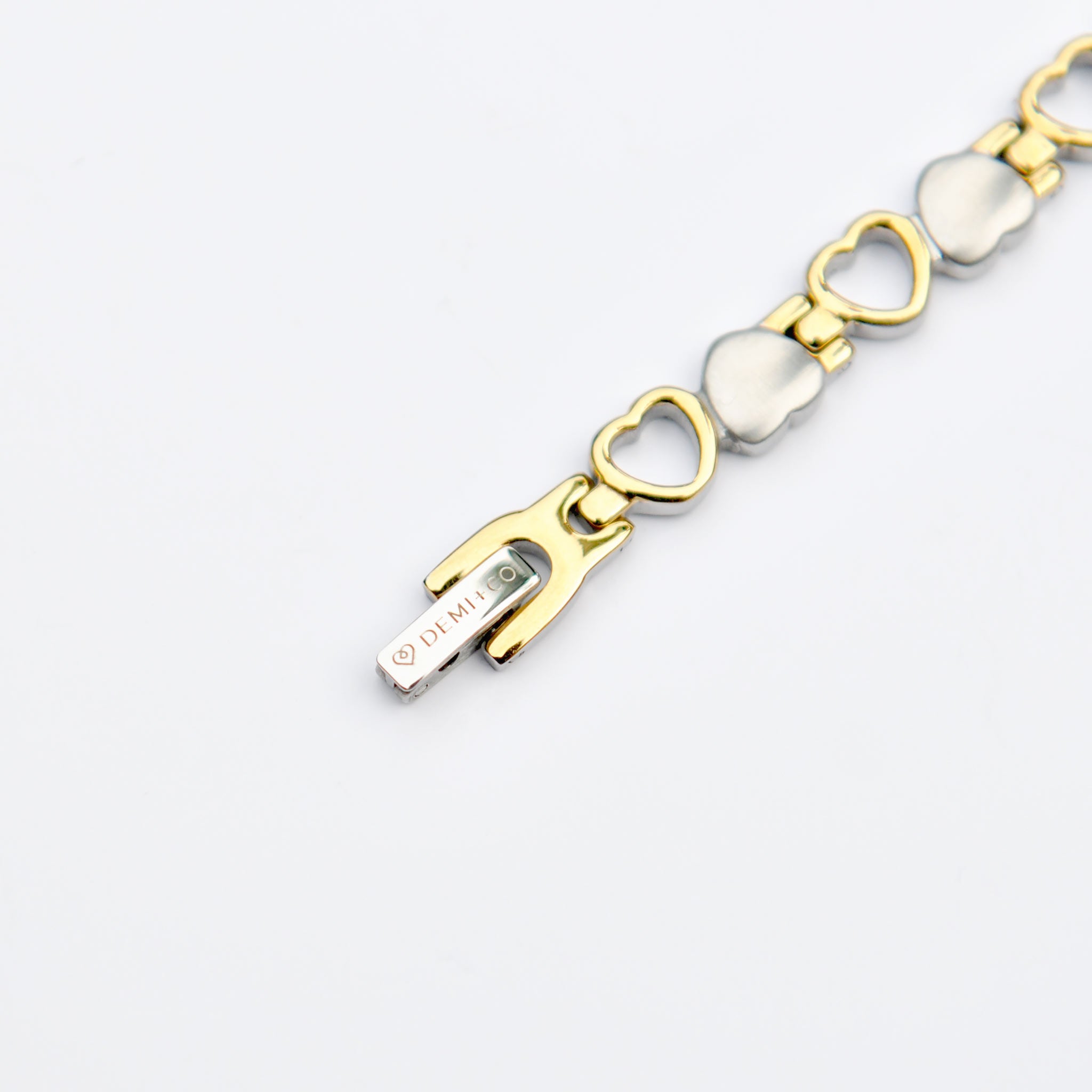 womens Silver and gold bracelet