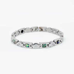 womens silver magnetic bracelet 