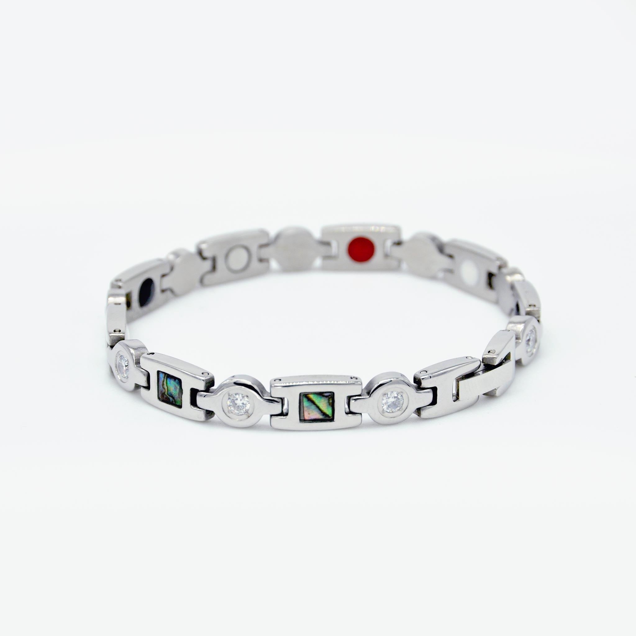 womens silver magnetic bangle