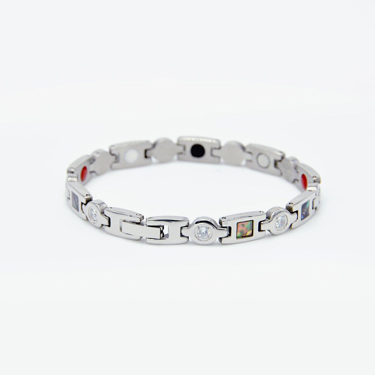 womens silver magnetic bracelet 