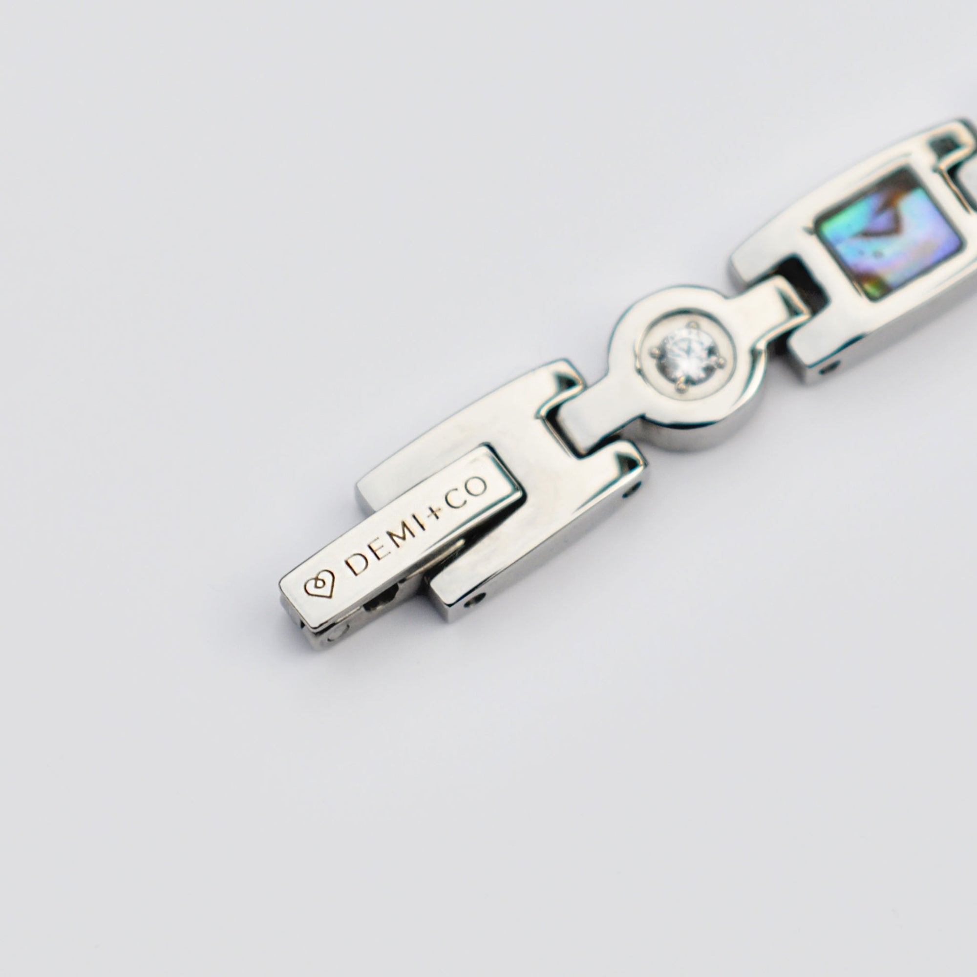 womens silver magnetic bracelet 