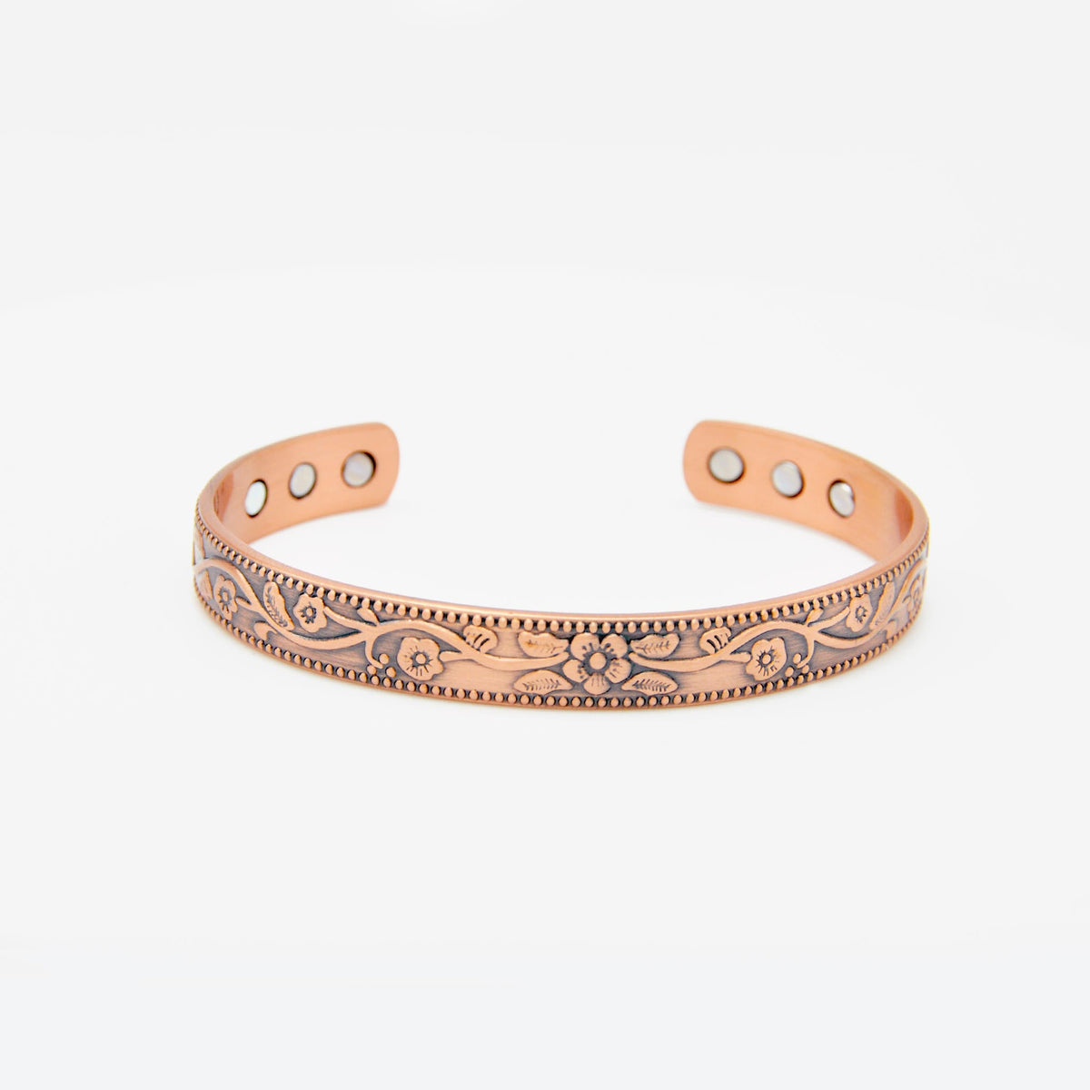 magnetic copper bangle