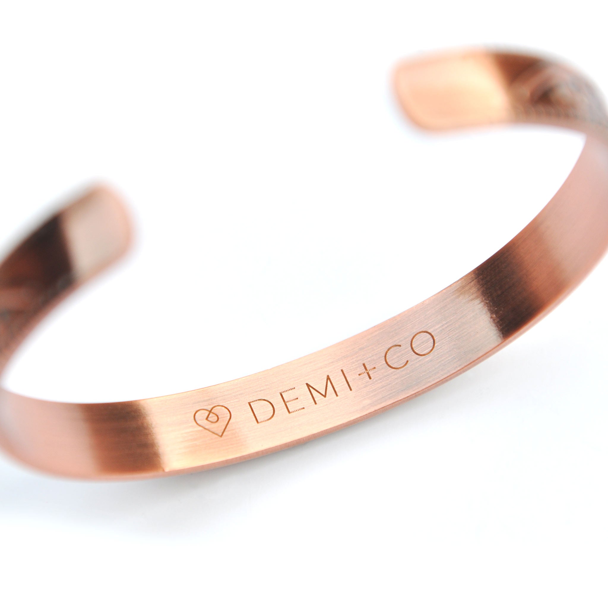 ladies copper bangle