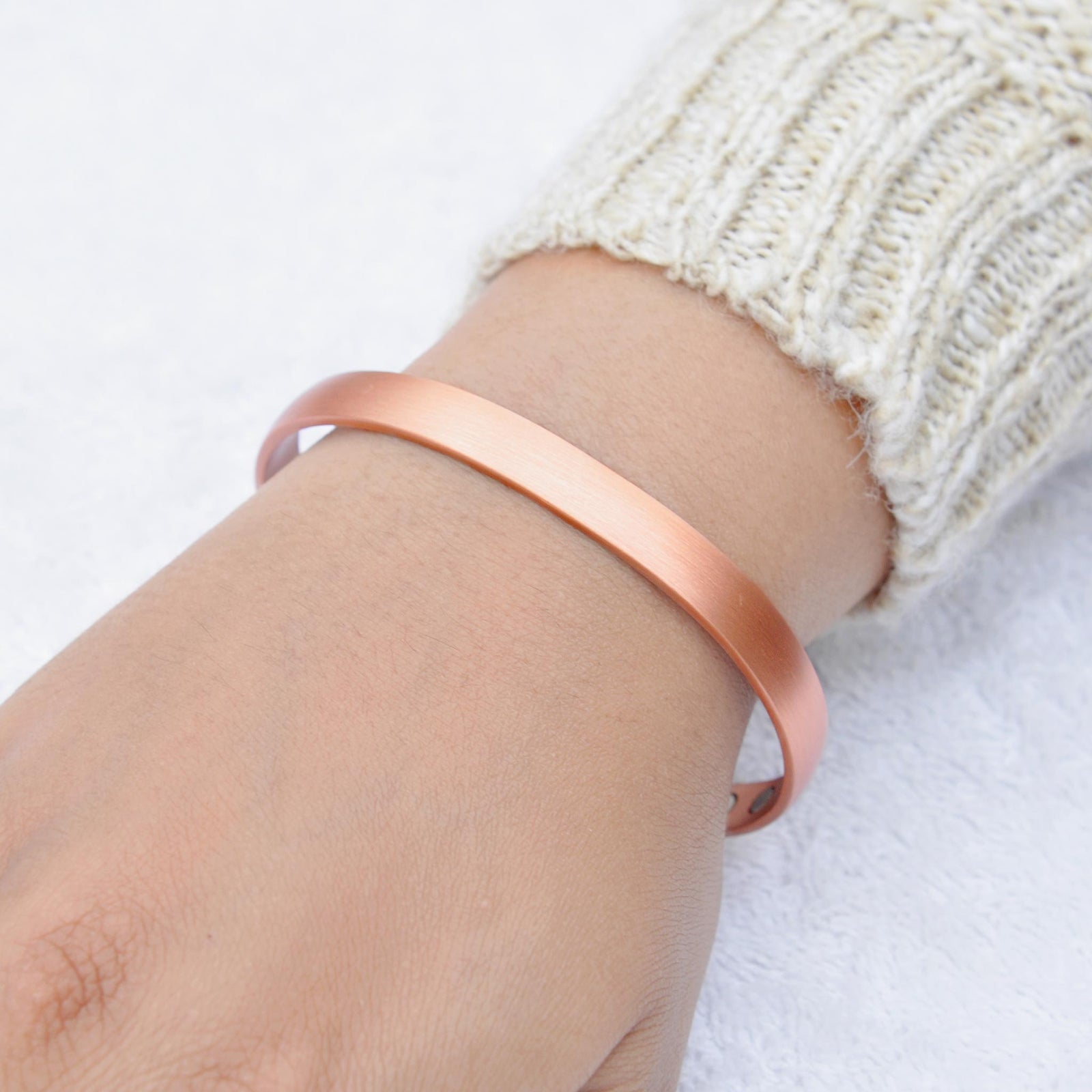 copper bracelet with magnets
