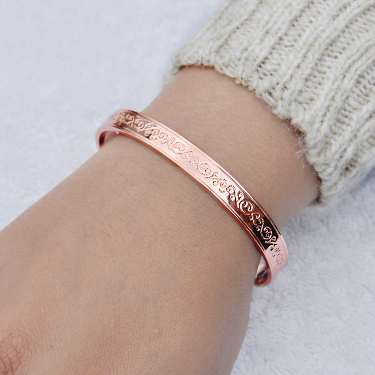 copper bangle