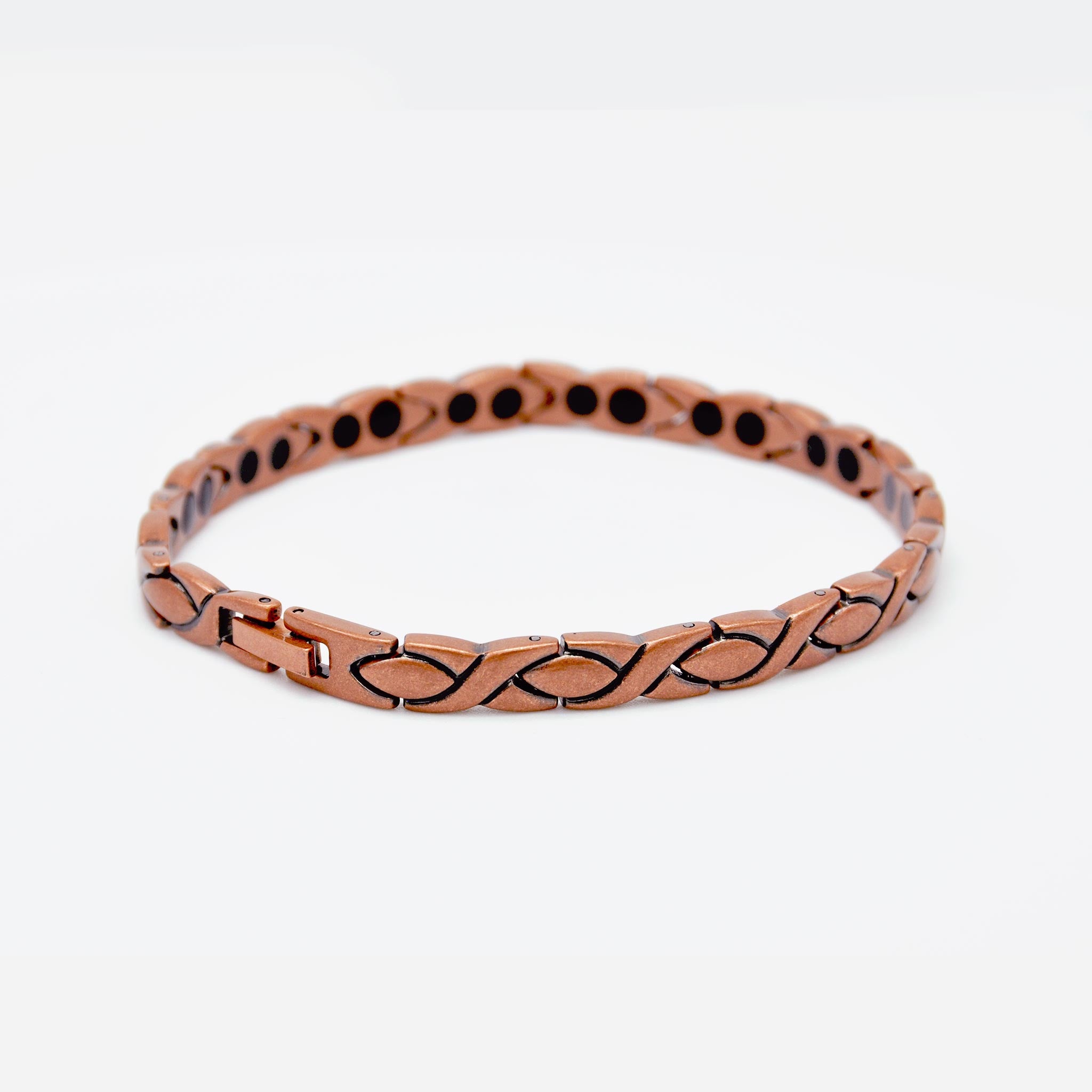 solid copper magnetic bracelet for women