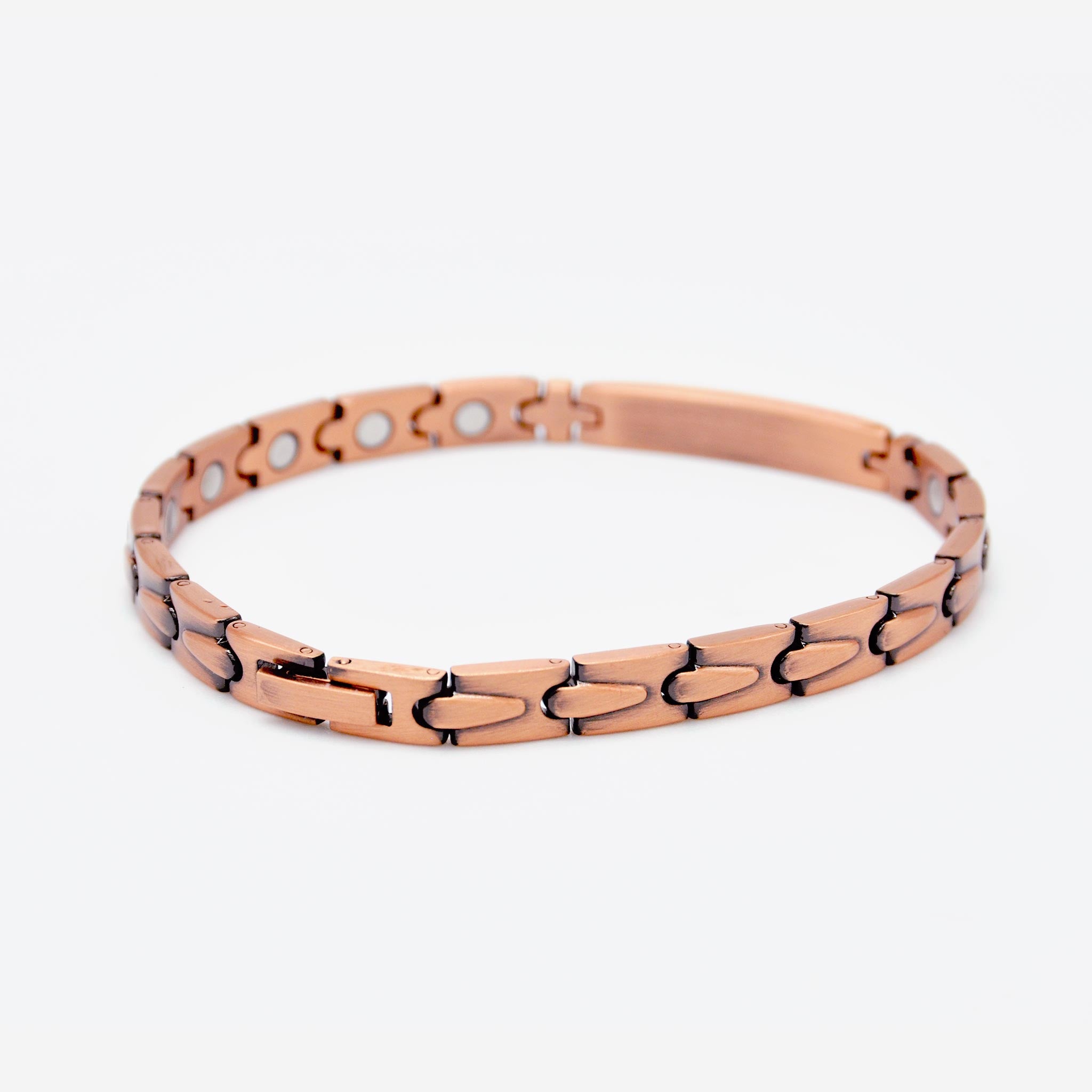 solid copper magnetic bracelet for ladies
