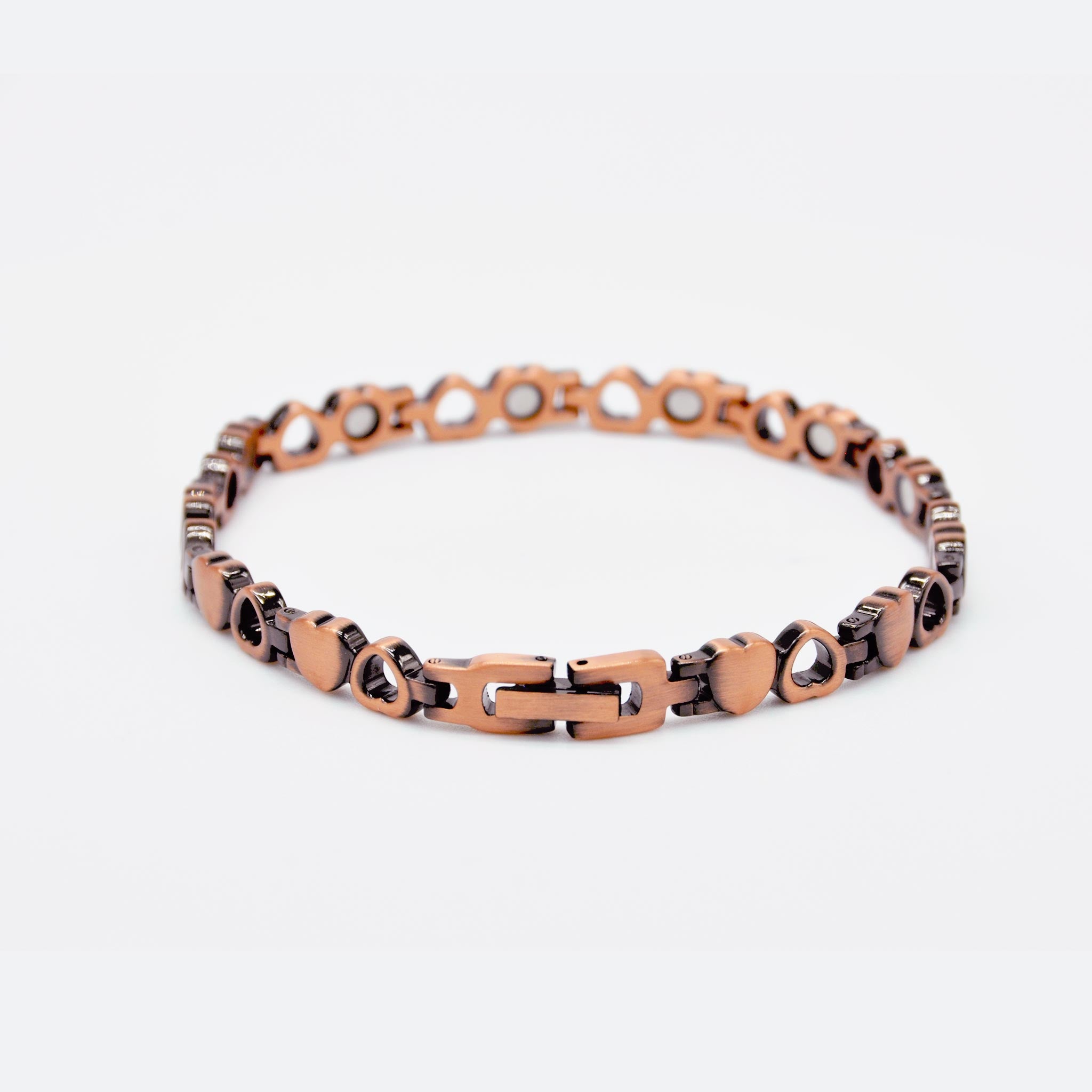 heart copper bracelet
