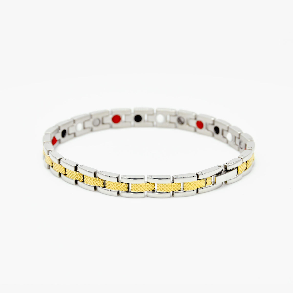 gold detail ladies bracelet with magnets