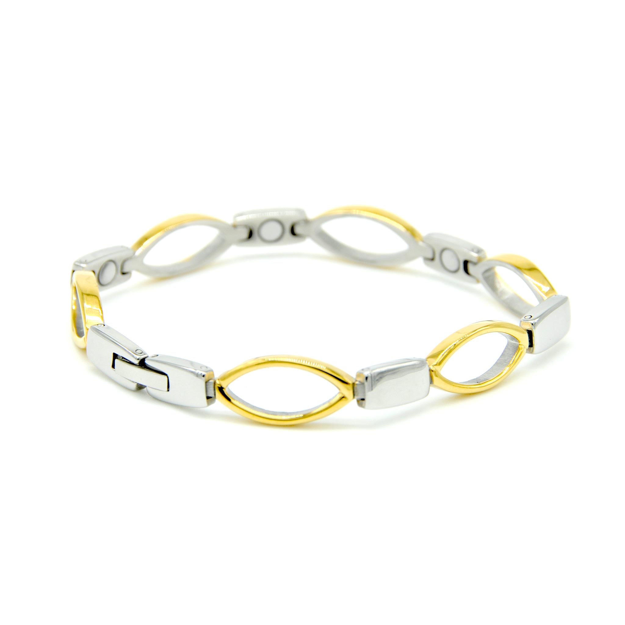 gold and silver bangle