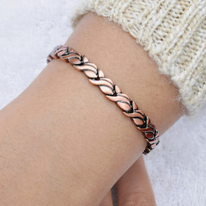 Copper bracelet for women, magnetic bracelet - DEMI+CO - DEMI+CO Jewellery