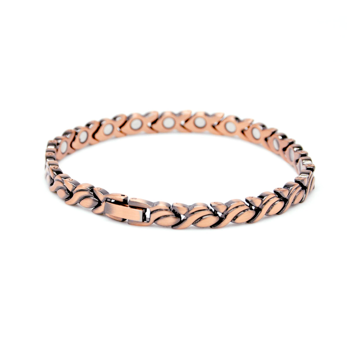 ladies copper magnetic bangle