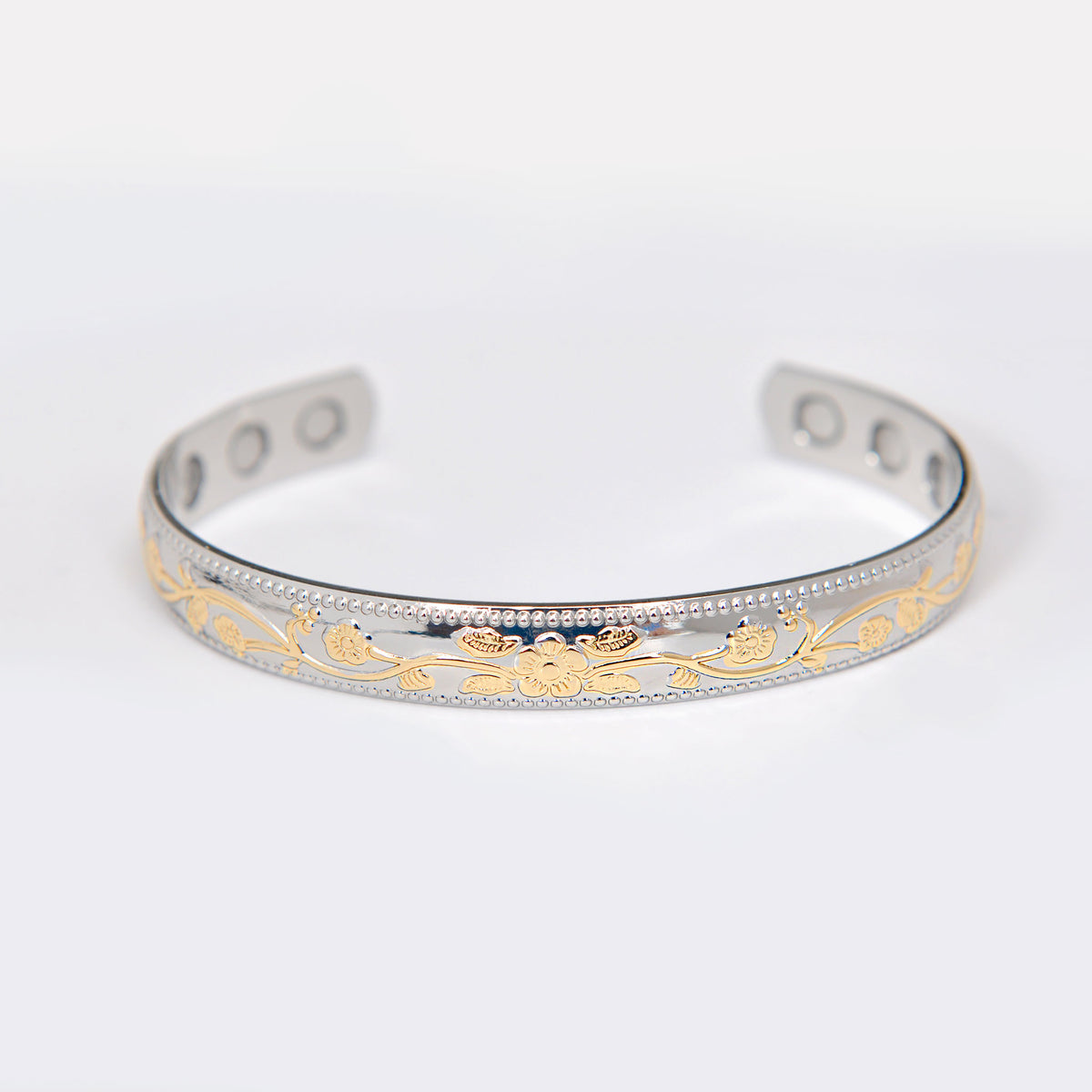 copper bracelet with magnets