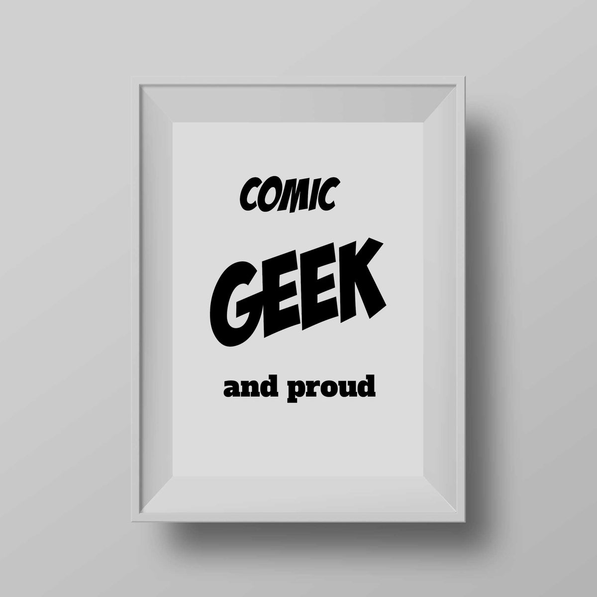 Comic wall art prints