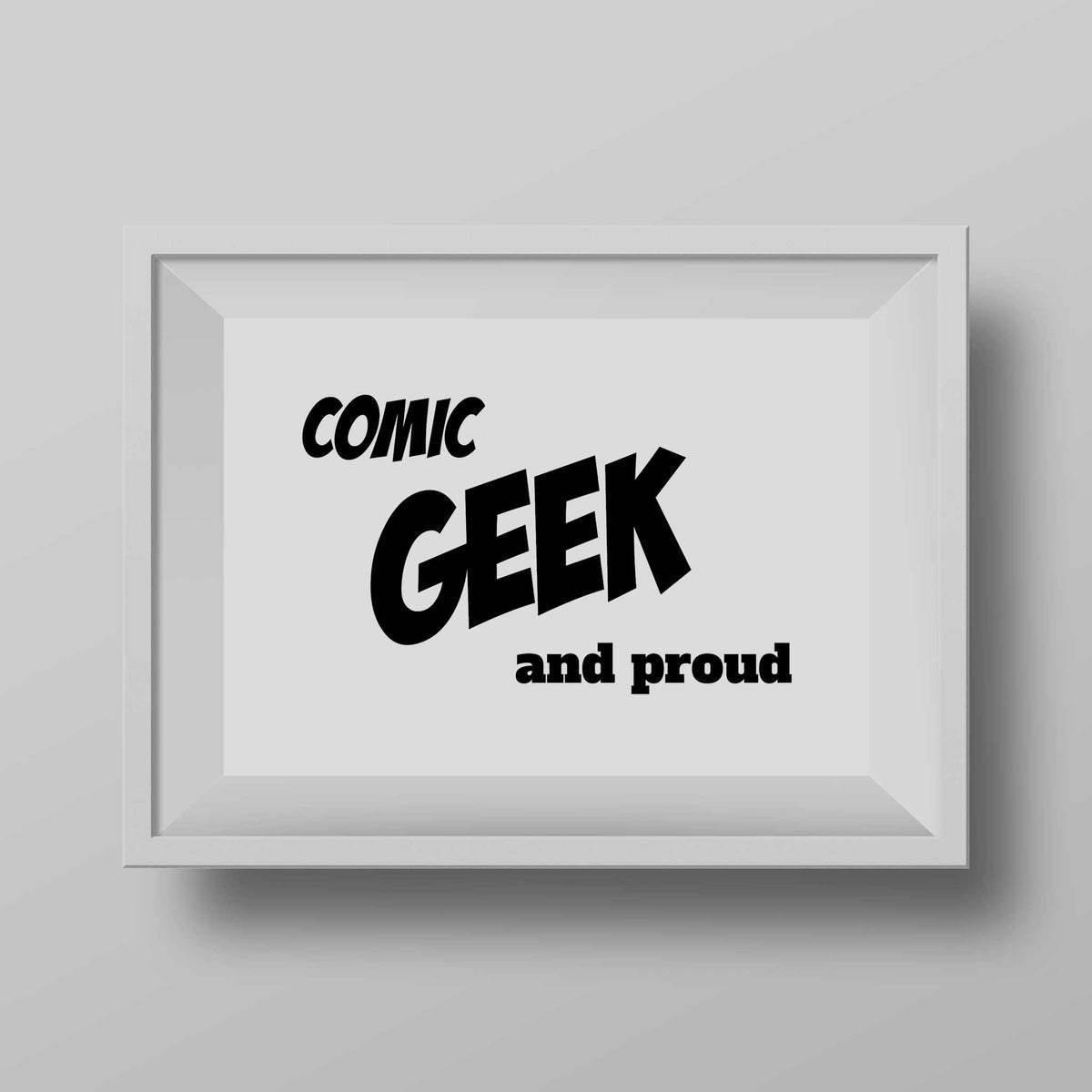 Comic wall art prints