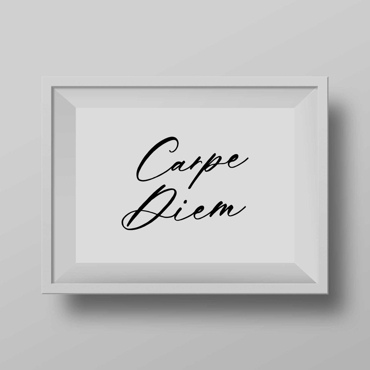 carpe diem wall art print poster