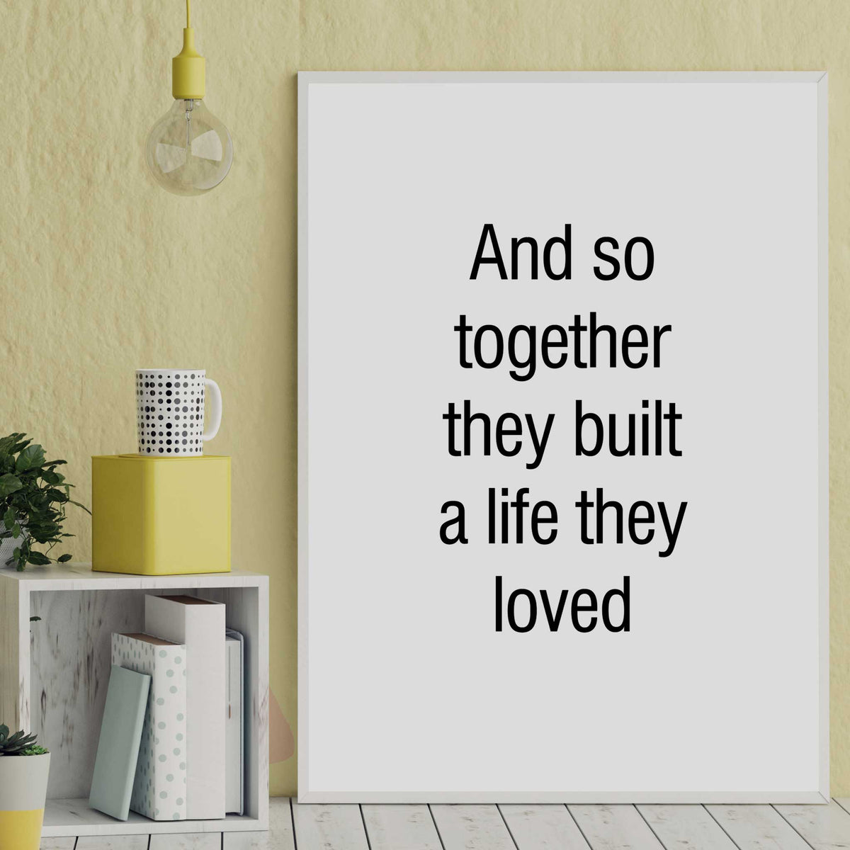 black and white wall art 