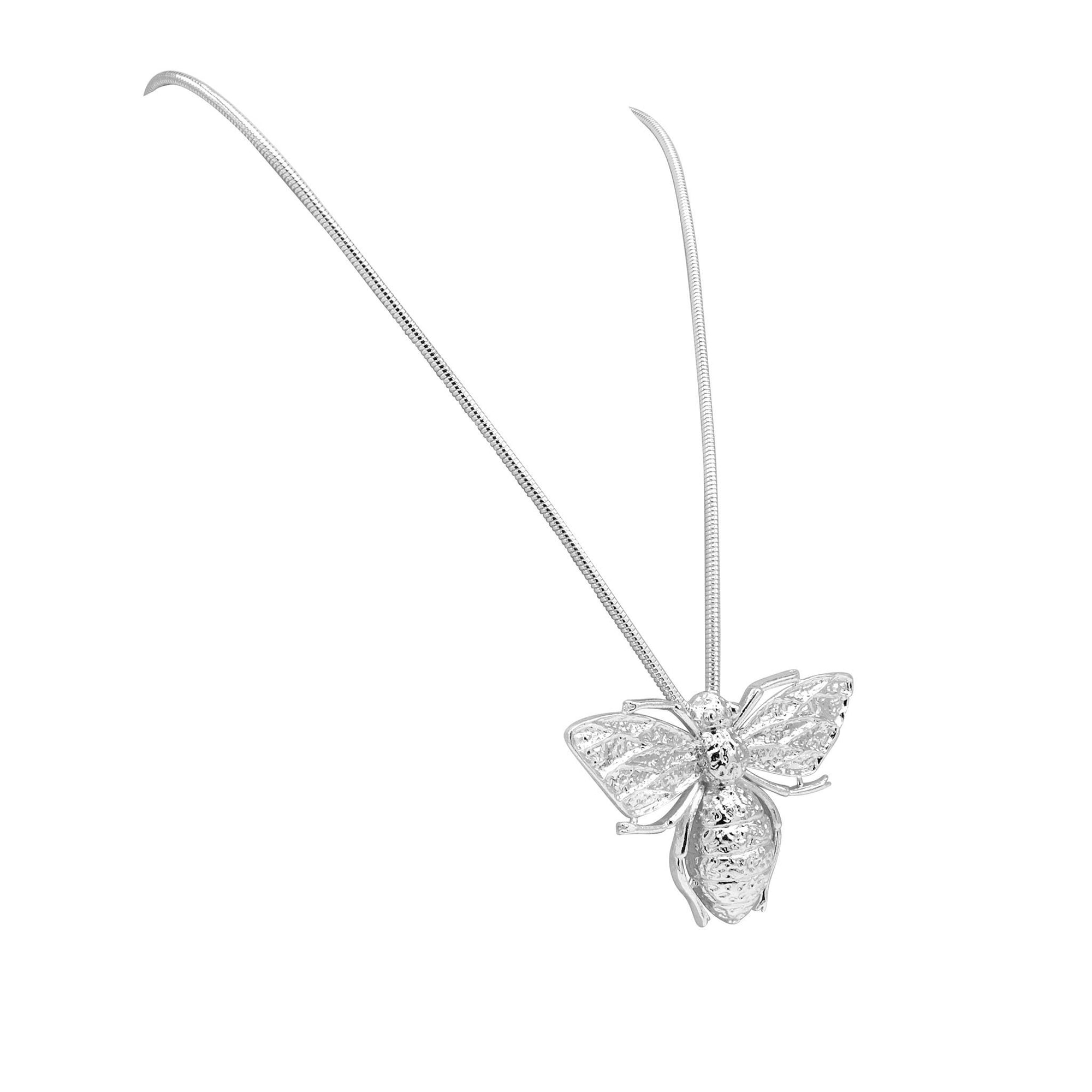 Bee mine 3D bee pendant and necklace-DEMI+CO Jewellery