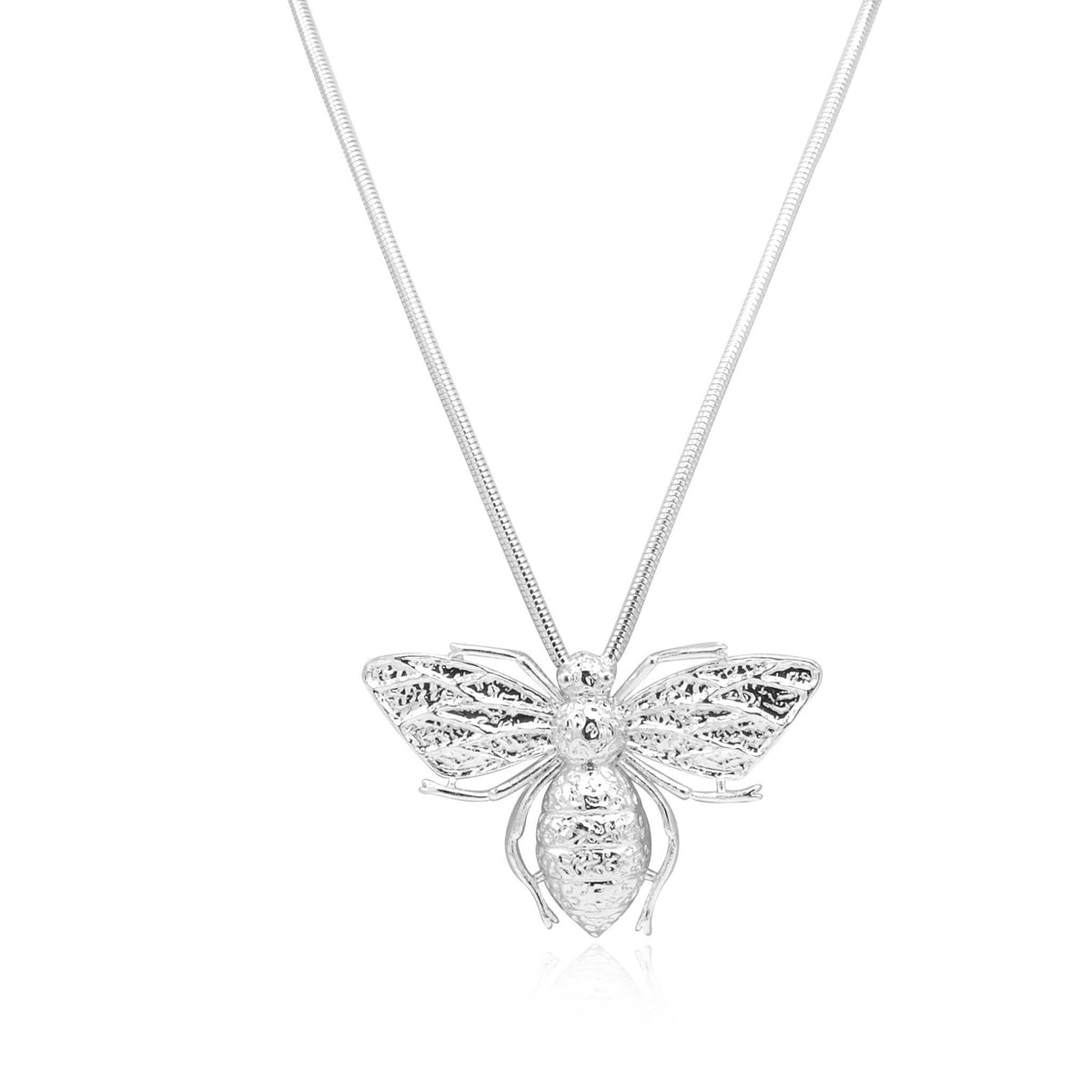 Bee mine 3D bee pendant and necklace-DEMI+CO Jewellery