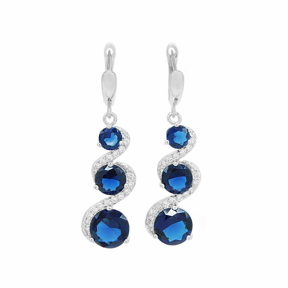 Bella blue sapphire set-DEMI+CO Jewellery