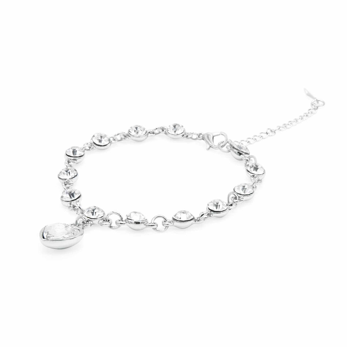 silver charm bracelet 