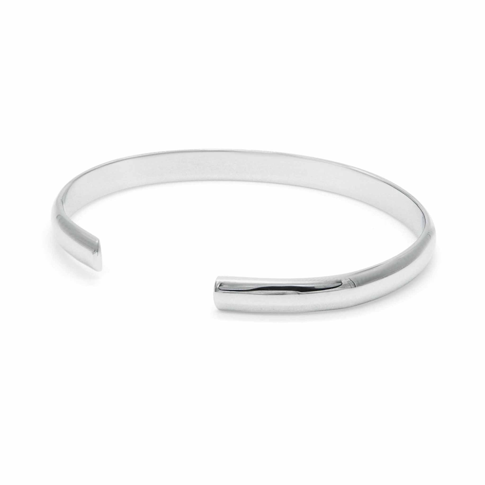 Champion Silver Magnetic Bangle-DEMI+CO Jewellery