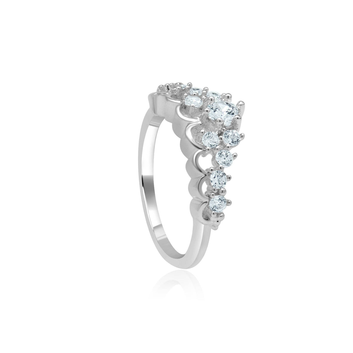 Charlene crown ring-DEMI+CO Jewellery