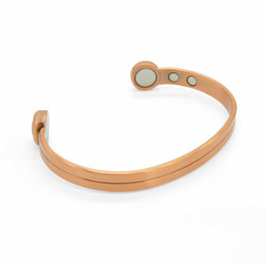 Mens copper bracelet, mens magnetic bracelet - DEMI+CO - DEMI+CO Jewellery