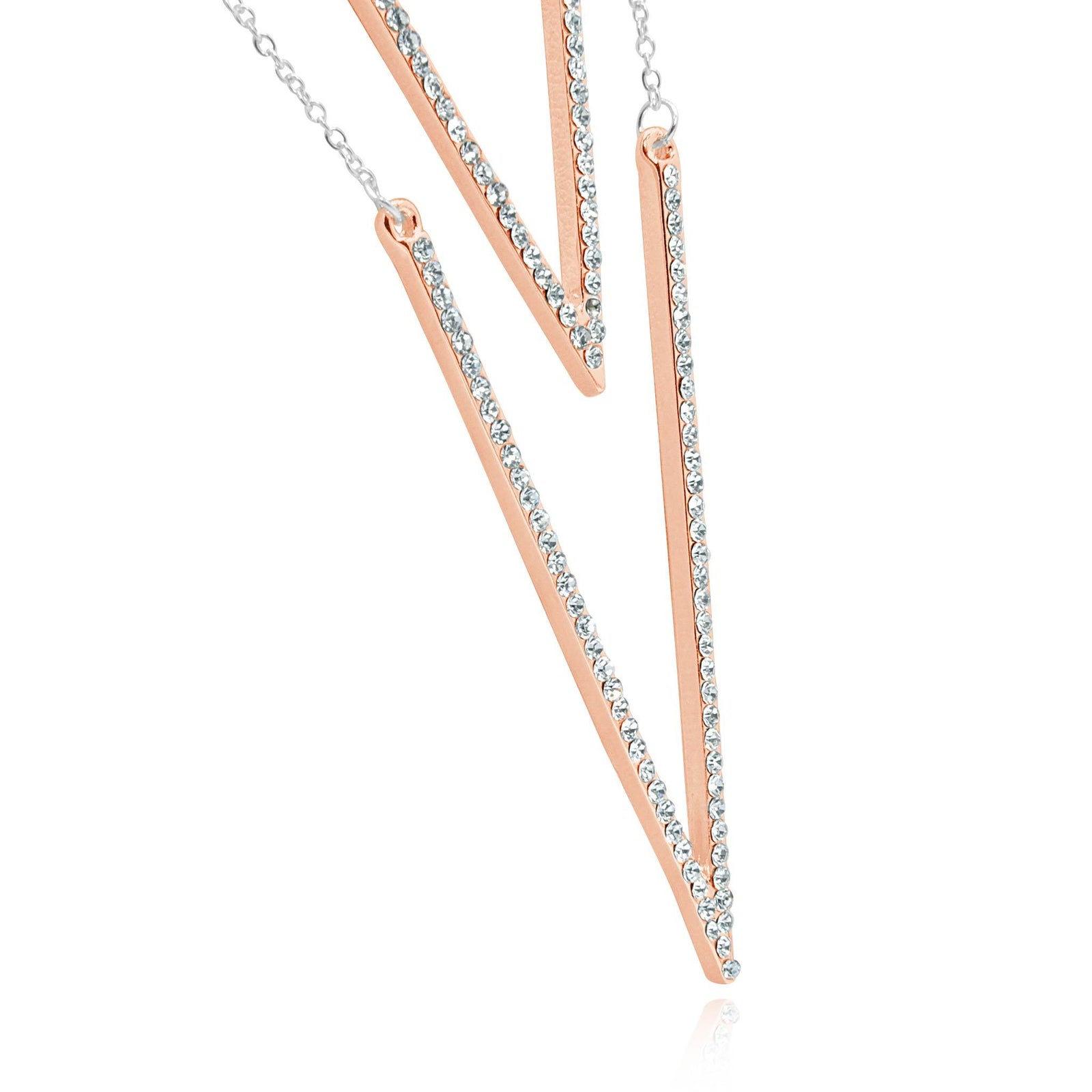 Ella geometric Necklace-DEMI+CO Jewellery